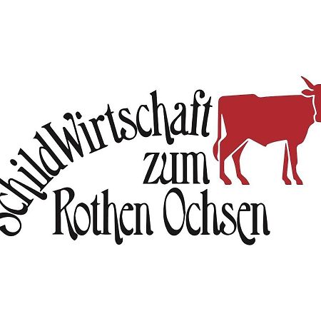 Schildwirtschaft Zum Rothen Ochsen Hotel Laupheim Bagian luar foto